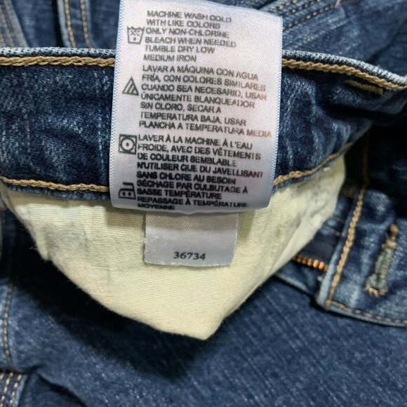 Dickies Jeans Men's 36 x 30 Dark Wash Straight Leg Carpenter - Picture 9 of 12